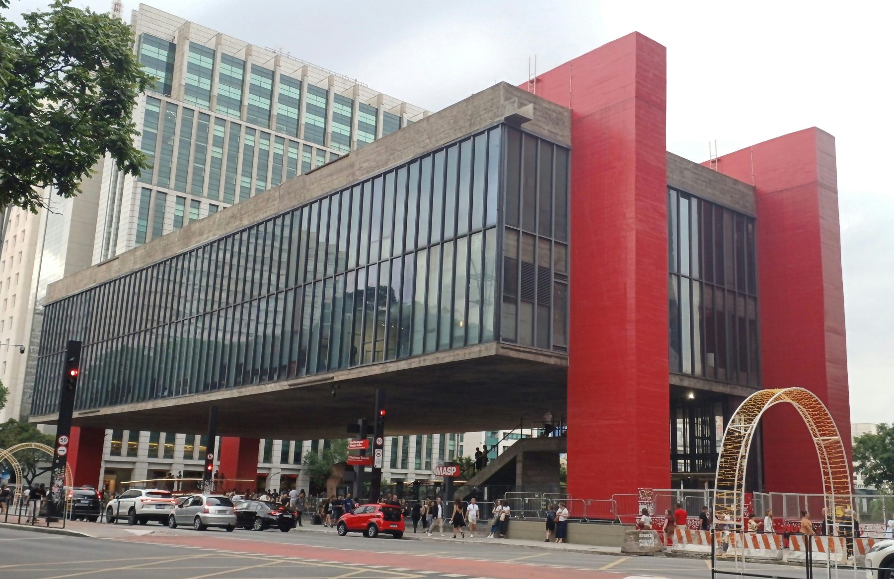 Museu de Arte de São Paulo na Avenida Paulista